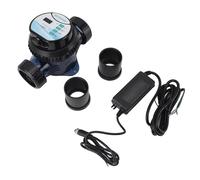 Torvex Chlorinateur de Piscine, système de générateur de Chlore d'eau salée DC24 V, désinfectant à cellules de sel pour Le Traitement de l'eau de Piscine (ECR02)