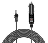 Torvex Cordon d'alimentation, 10 m 32,8 pieds Câble d'alimentation de voiture CC satellite Compatible avec Mini, 18 AWG IP68 résistant à l'eau