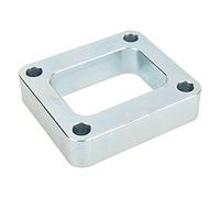 Torvex d'admission turbo, plaque d'adaptation d'admission de compresseur en acier doux compatible avec le boîtier de turbocompresseur Garrett T04E S300 T25 T28