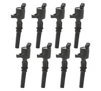 Torvex Ensemble de bobines d'allumage, lot de 8 bobines et bobine de bougie d'allumage FD502 compatible avec l'allumage du moteur E-150 E-250 E-350