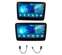 Torvex Moniteur d'appui-tête, 1 Paire d'écran d'affichage de Tablette de 11,6 Pouces 1366x768 avec Haut-Parleur Compatible avec LS (2+32G)