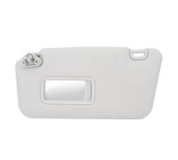 Torvex Sun Visor, Gray Left Driver Side Sunshade Visor with Mirror 92011-SC033LO Compatible with 2009-2013