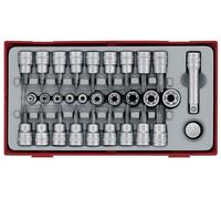 Torx set 1/4-3/8 Tx-,tpx,Tx-e 30pcs Teng Tools TTTX30