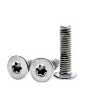 Torx Ultra Thin Wafer Head Screw, A2-70 Titanium Six Lobe Fastener, M2-M5 5-10Pcs(X16mm,M3 10PCS)