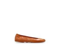 Tory Burch - Ballerines en cuir - Femme - Chaussures - Brun - Taille: 40 1/2 EU