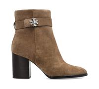 Tory Burch - Bottine à talon Turnlock - Femme - Chaussures - Brun - Taille: 38 EU
