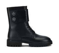 Tory Burch - Turnlock Lug Boot - Femme - Chaussures - Noir - Taille: 39 EU