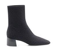Tory Burch - Bottines Stretch T Monogram - Femme - Chaussures - Noir - Taille: 38 1/2 EU