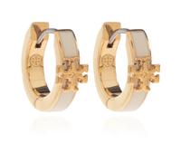 Tory Burch - Boucles d`oreilles créoles Kira - Femme - Accessoires - Jaune - Taille: ONE Size