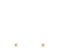 Tory Burch - Boucles d`oreilles élégantes pour un look chic - Femme - Accessoires - Jaune - Taille: ONE Size
