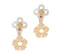 Tory Burch - Boucles d'oreilles ForgetMe - Femme - Accessoires - Jaune - Taille: ONE Size