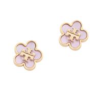 Tory Burch - Boucles d'oreilles ForgetMe - Femme - Accessoires - Rose - Taille: ONE Size
