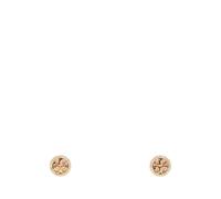 Tory Burch - Boucles d'oreilles Icon Pavé - Femme - Accessoires - Jaune - Taille: ONE Size