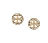 Tory Burch - Boucles d'oreilles Icon Pavé - Femme - Accessoires - Multicolore - Taille: ONE Size