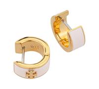 Tory Burch - Kira Huggie Earrings - Femme - Accessoires - Rose - Taille: ONE Size
