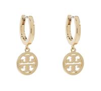 Tory Burch - Boucles d'oreilles Miller Huggie - Femme - Accessoires - Jaune - Taille: ONE Size