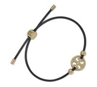 Tory Burch - Bracelet à fermoir coulissant Icon - Femme - Accessoires - Jaune - Taille: ONE Size