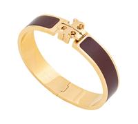 Tory Burch - Bracelet Icon Émail - Femme - Accessoires - Jaune - Taille: M