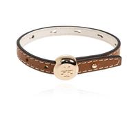 Tory Burch - Bracelet Icon en Cuir - Femme - Accessoires - Brun - Taille: ONE Size