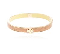 Tory Burch - Bracelet Icon Guilloché Émail Moyen - Femme - Accessoires - Jaune - Taille: M
