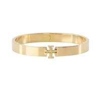 Tory Burch - Bracelet Manchette Icon - Femme - Accessoires - Jaune - Taille: M