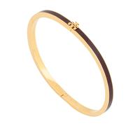Tory Burch - Bracelet fin émaillé Icon - Femme - Accessoires - Jaune - Taille: S