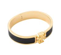 Tory Burch - Bracelet Kira en émail - Femme - Accessoires - Noir - Taille: ONE Size