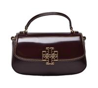 Tory Burch - Britten Mini Sac à Main Lisse - Femme - Sacs - Brun - Taille: ONE Size