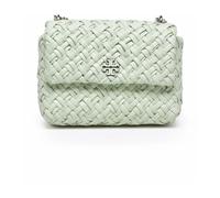 Tory Burch - Britten Woven Small Shoulder Bag - Femme - Sacs - Vert - Taille: ONE Size