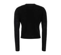 Tory Burch - Cardigan en mélange de viscose - Femme - Pulls - Noir - Taille: 40 FR