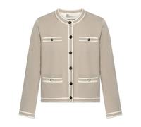 Tory Burch - Cardigans - Femme - Pulls - Gris - Taille: 40 FR