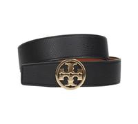 Tory Burch - Ceinture à boucle Double-T - Femme - Accessoires - Noir - Taille: XS