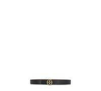 Tory Burch - Ceinture Réversible Miller - Femme - Accessoires - Noir - Taille: M
