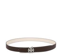 Tory Burch - Leather Belt - Femme - Accessoires - Brun - Taille: M