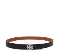 Tory Burch - Ceinture Réversible Miller en Noir - Femme - Accessoires - Noir - Taille: L