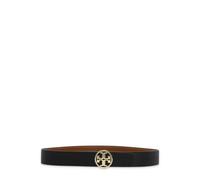Tory Burch - Ceinture Réversible Miller - Femme - Accessoires - Noir - Taille: L
