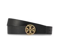 Tory Burch - Ceinture Réversible Miller - Femme - Accessoires - Noir - Taille: S