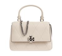 Tory Burch - Charlie Chain Wallet - Femme - Accessoires - Beige - Taille: ONE Size