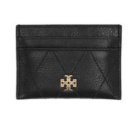 Tory Burch - Charlie Quilted Card Case - Femme - Accessoires - Noir - Taille: ONE Size