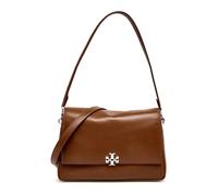 Tory Burch - Charlie Shoulder Bag - Femme - Sacs - Brun - Taille: ONE Size