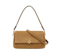 Tory Burch - Charlie Small Shoulder Bag - Femme - Sacs - Brun - Taille: ONE Size