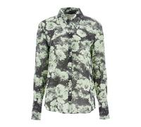 Tory Burch - Chemise en Viscose à Imprimé Floral - Femme - Blouses et Chemises - Vert - Taille: 40 FR
