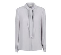 Tory Burch - Chemisier Georgette à - Femme - Blouses et Chemises - Gris - Taille: 36 FR