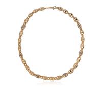 Tory Burch - Collier avec Cristaux Scintillants - Femme - Accessoires - Jaune - Taille: ONE Size