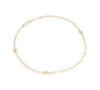 Tory Burch - Good Luck Chain Necklace - Femme - Accessoires - Jaune - Taille: ONE Size