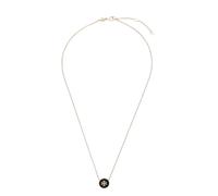 Tory Burch - Collier pendentif émaillé Icon - Femme - Accessoires - Jaune - Taille: ONE Size