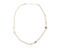 Tory Burch - Collier Perle Moondance - Femme - Accessoires - Jaune - Taille: ONE Size