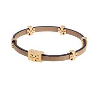 Tory Burch - Eleanor Bio Bracelet - Femme - Accessoires - Brun - Taille: S/M