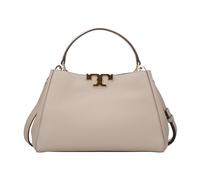 Tory Burch - Eleanor Pebble Medium Satchel - Femme - Sacs - Gris - Taille: ONE Size
