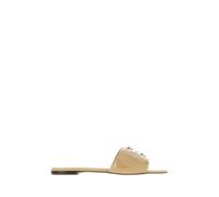 Tory Burch - Eleanor Slide - Femme - Chaussures - Beige - Taille: 36 1/2 EU